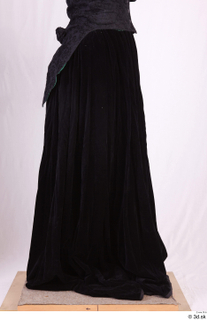  Photos Woman in Historical Dress 95 19th century black skirt historical clothing lower body 0007.jpg